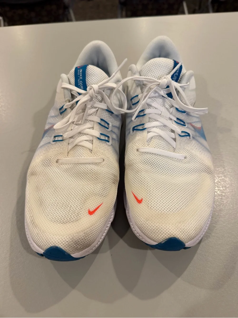 Nike Quest 4 'White Pure Platinum' DA1105-101 Men's Shoes